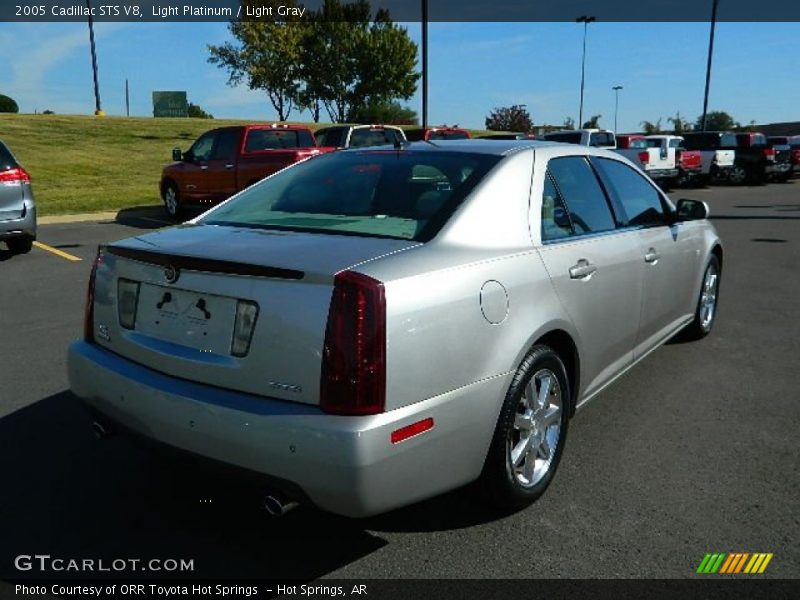 Light Platinum / Light Gray 2005 Cadillac STS V8