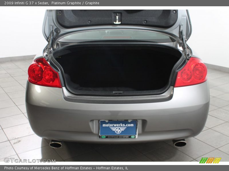 Platinum Graphite / Graphite 2009 Infiniti G 37 x Sedan