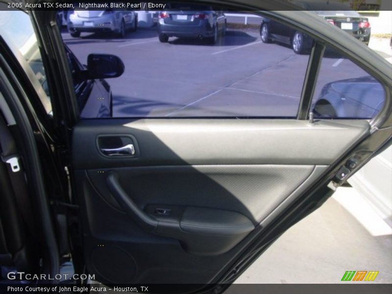 Nighthawk Black Pearl / Ebony 2005 Acura TSX Sedan