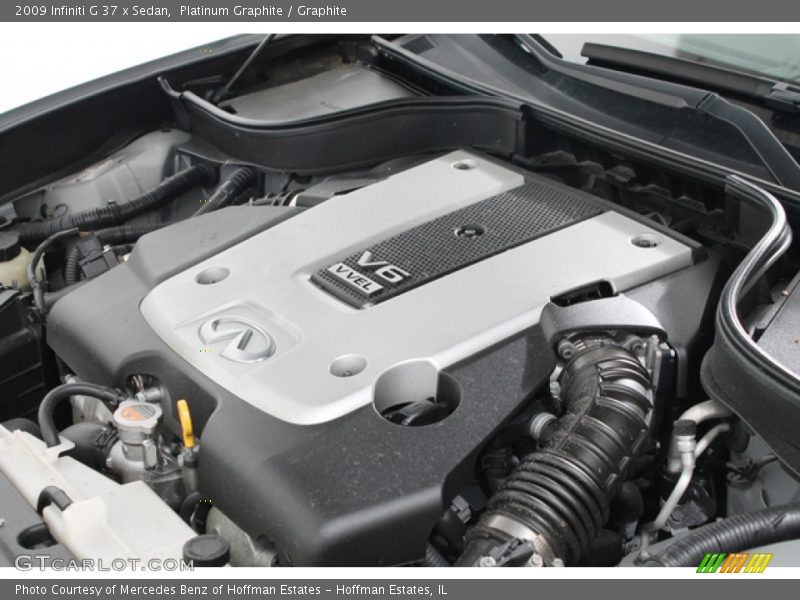 Platinum Graphite / Graphite 2009 Infiniti G 37 x Sedan