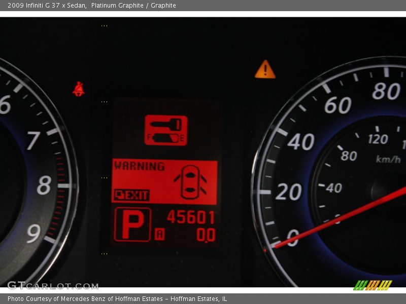 Platinum Graphite / Graphite 2009 Infiniti G 37 x Sedan