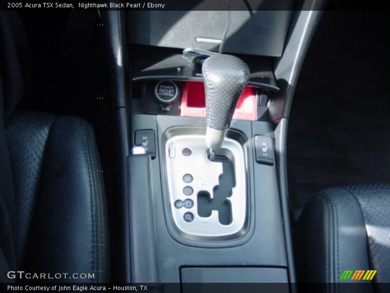 Nighthawk Black Pearl / Ebony 2005 Acura TSX Sedan