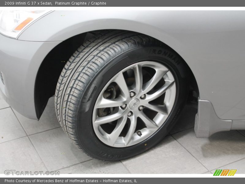 Platinum Graphite / Graphite 2009 Infiniti G 37 x Sedan