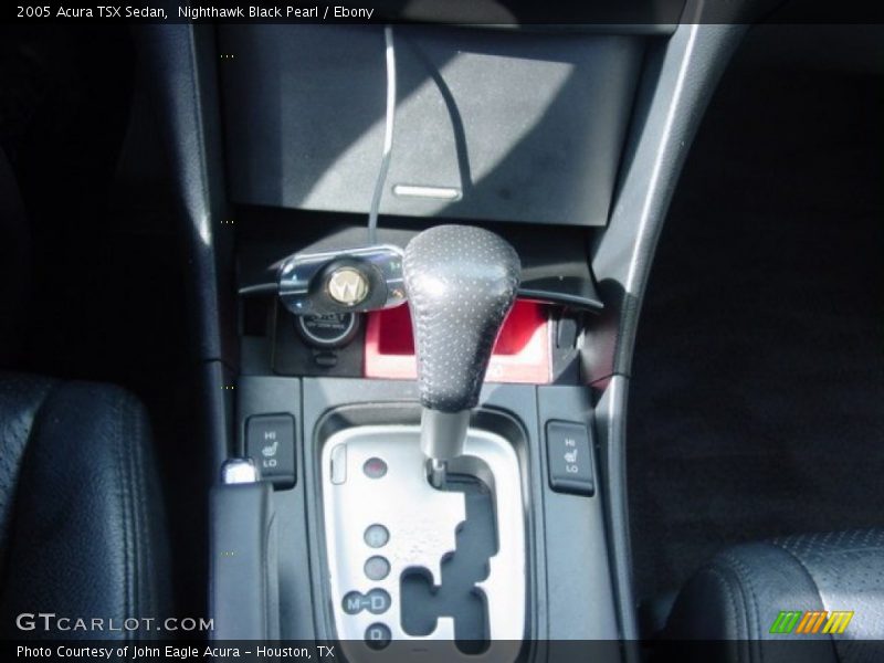 Nighthawk Black Pearl / Ebony 2005 Acura TSX Sedan