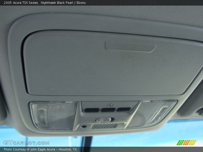 Nighthawk Black Pearl / Ebony 2005 Acura TSX Sedan