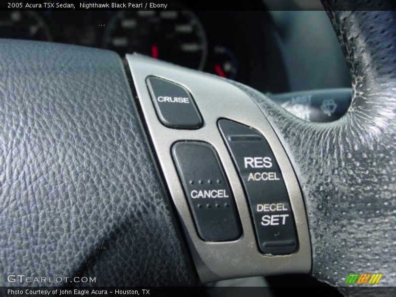 Nighthawk Black Pearl / Ebony 2005 Acura TSX Sedan
