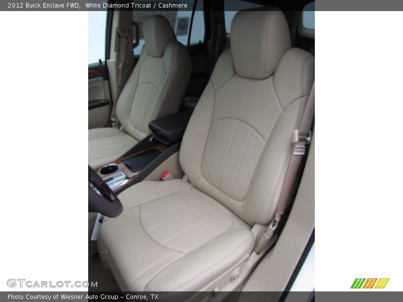 White Diamond Tricoat / Cashmere 2012 Buick Enclave FWD
