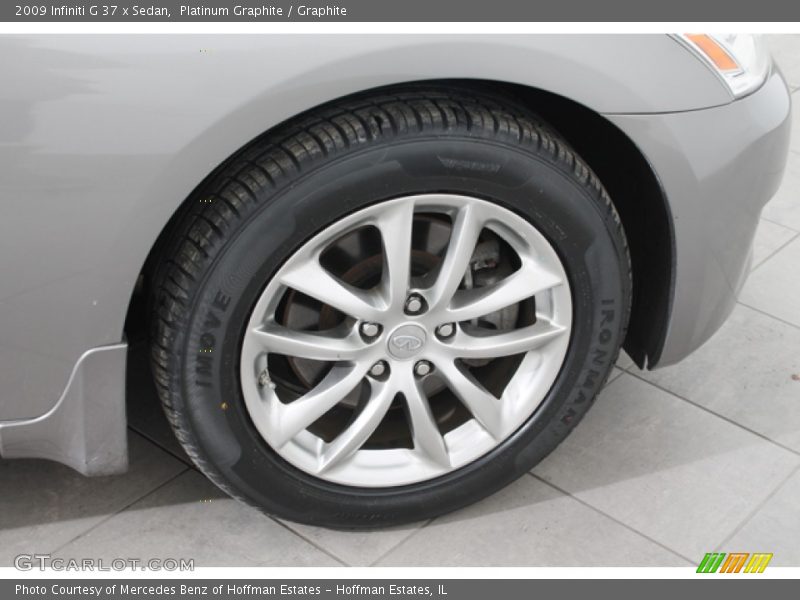 Platinum Graphite / Graphite 2009 Infiniti G 37 x Sedan