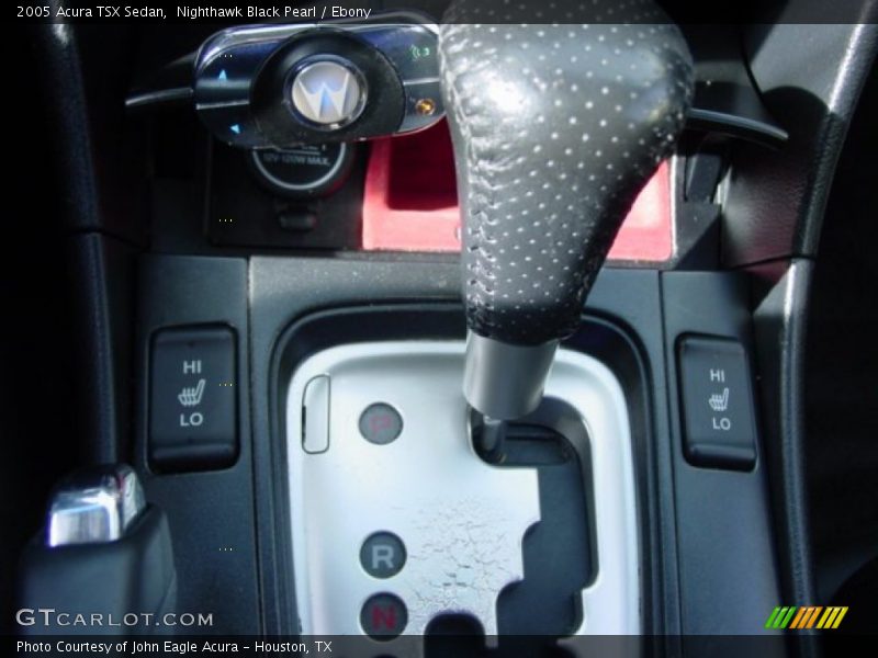 Nighthawk Black Pearl / Ebony 2005 Acura TSX Sedan