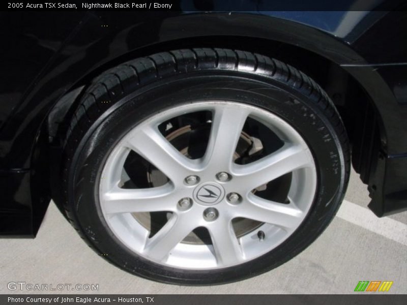 Nighthawk Black Pearl / Ebony 2005 Acura TSX Sedan