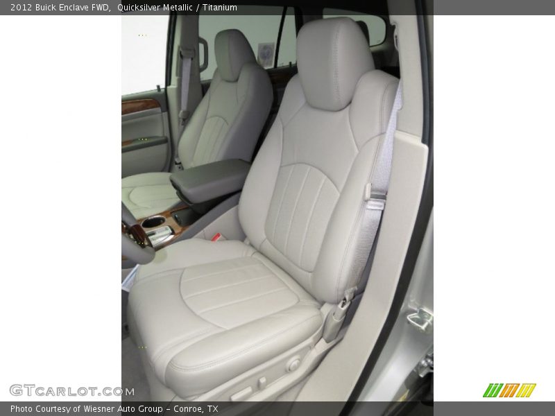 Quicksilver Metallic / Titanium 2012 Buick Enclave FWD