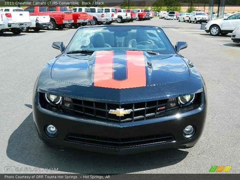 Black / Black 2011 Chevrolet Camaro LT/RS Convertible