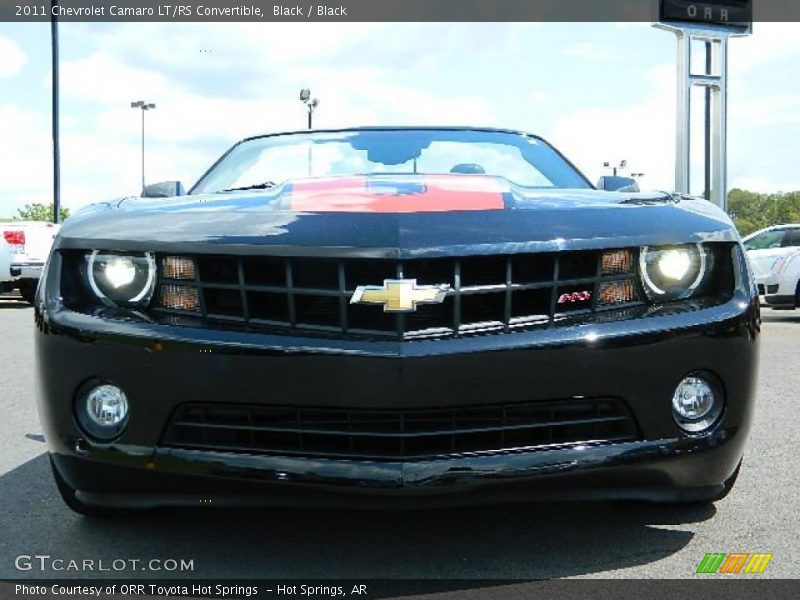 Black / Black 2011 Chevrolet Camaro LT/RS Convertible
