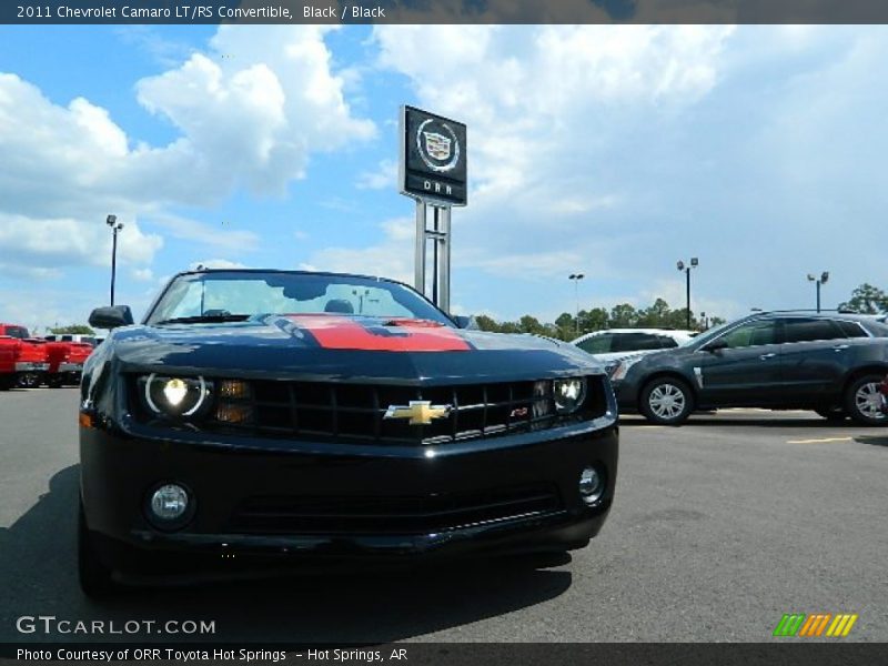 Black / Black 2011 Chevrolet Camaro LT/RS Convertible
