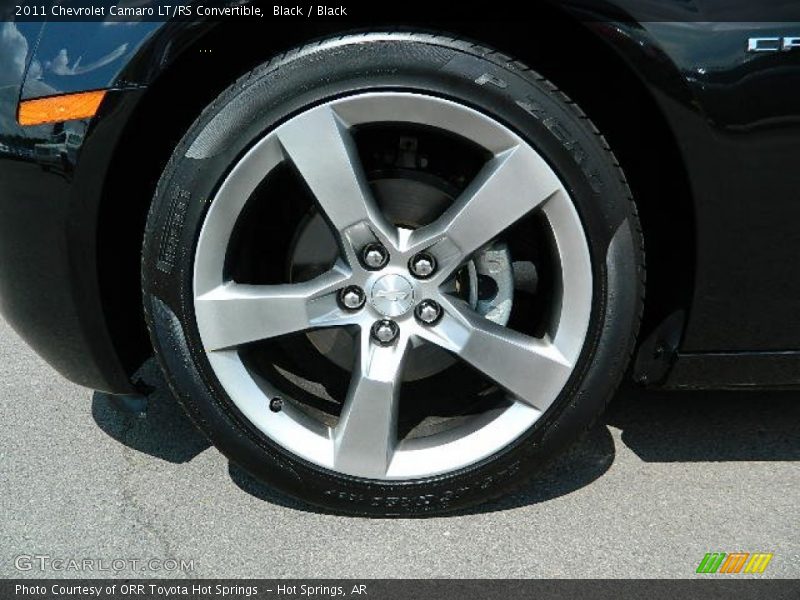Black / Black 2011 Chevrolet Camaro LT/RS Convertible
