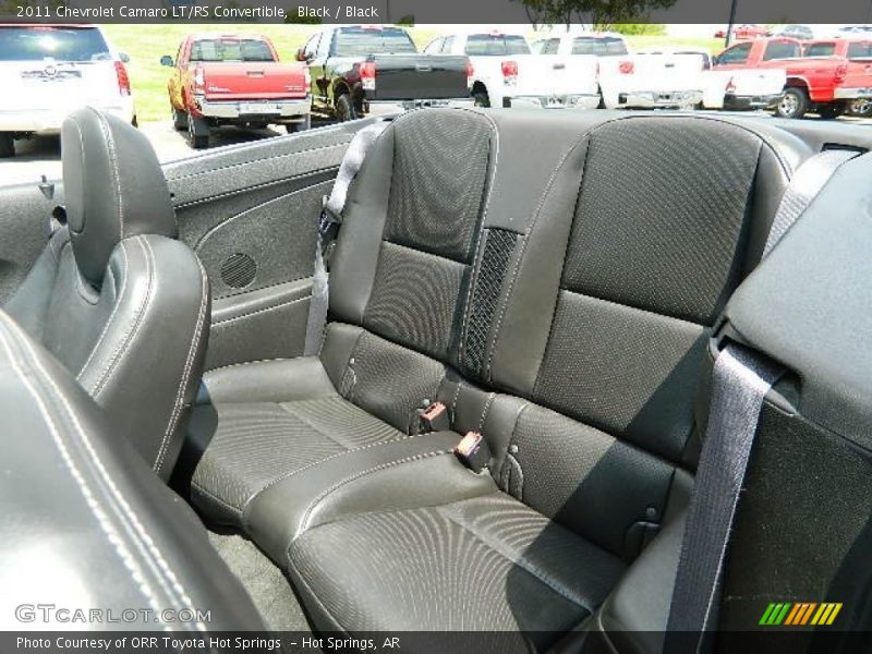 Black / Black 2011 Chevrolet Camaro LT/RS Convertible