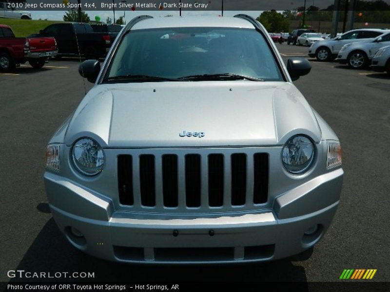 Bright Silver Metallic / Dark Slate Gray 2010 Jeep Compass Sport 4x4