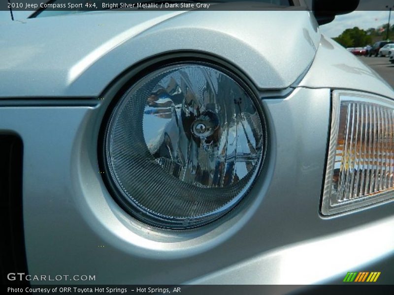 Bright Silver Metallic / Dark Slate Gray 2010 Jeep Compass Sport 4x4