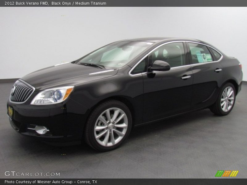 Black Onyx / Medium Titanium 2012 Buick Verano FWD
