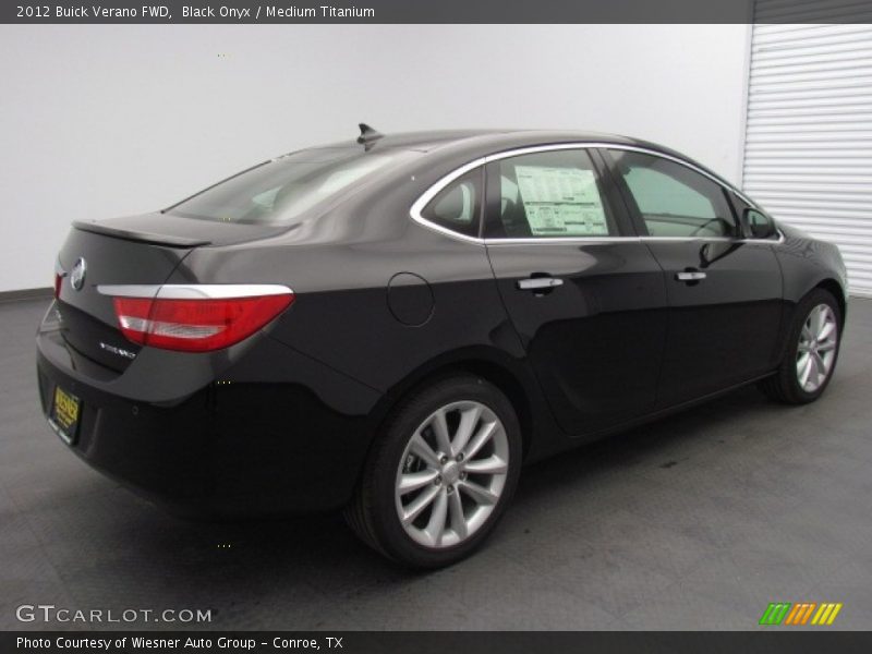 Black Onyx / Medium Titanium 2012 Buick Verano FWD