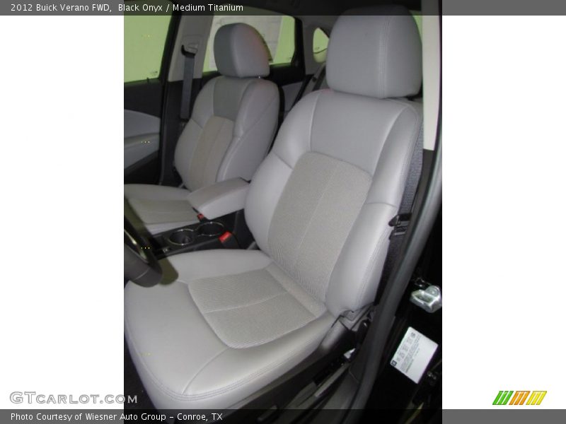 Black Onyx / Medium Titanium 2012 Buick Verano FWD