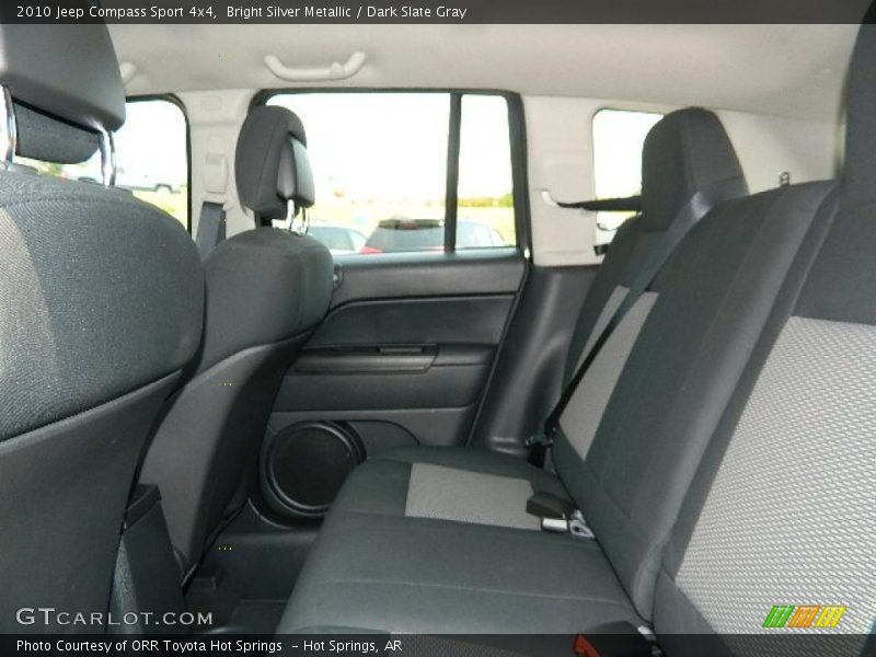 Bright Silver Metallic / Dark Slate Gray 2010 Jeep Compass Sport 4x4