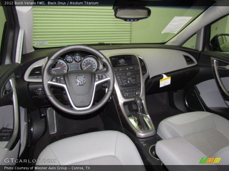 Black Onyx / Medium Titanium 2012 Buick Verano FWD