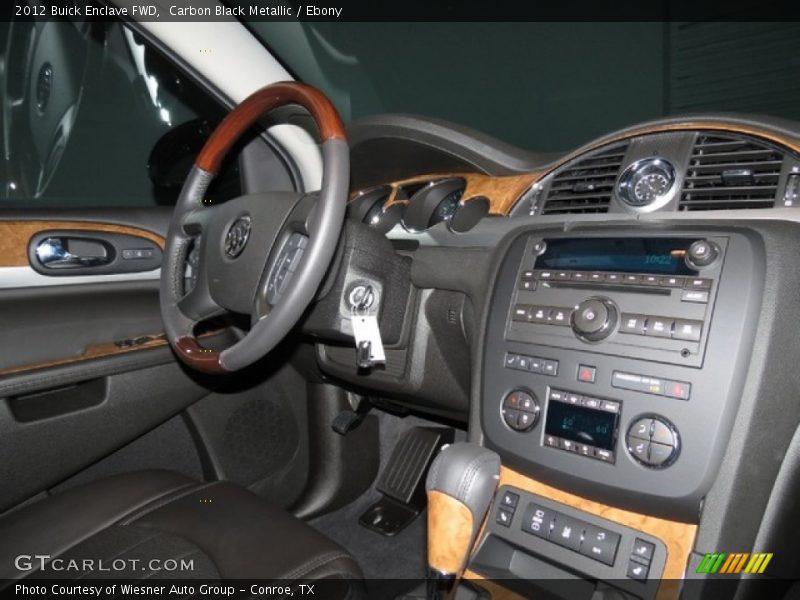 Carbon Black Metallic / Ebony 2012 Buick Enclave FWD