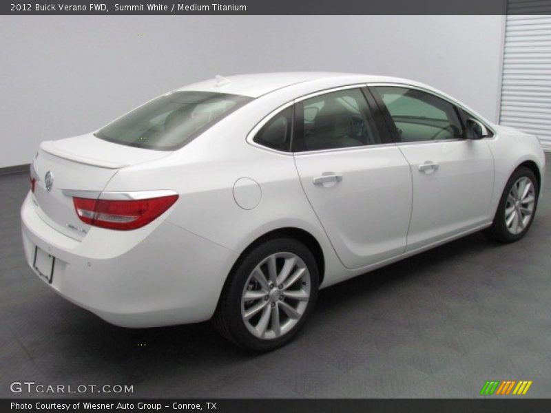 Summit White / Medium Titanium 2012 Buick Verano FWD