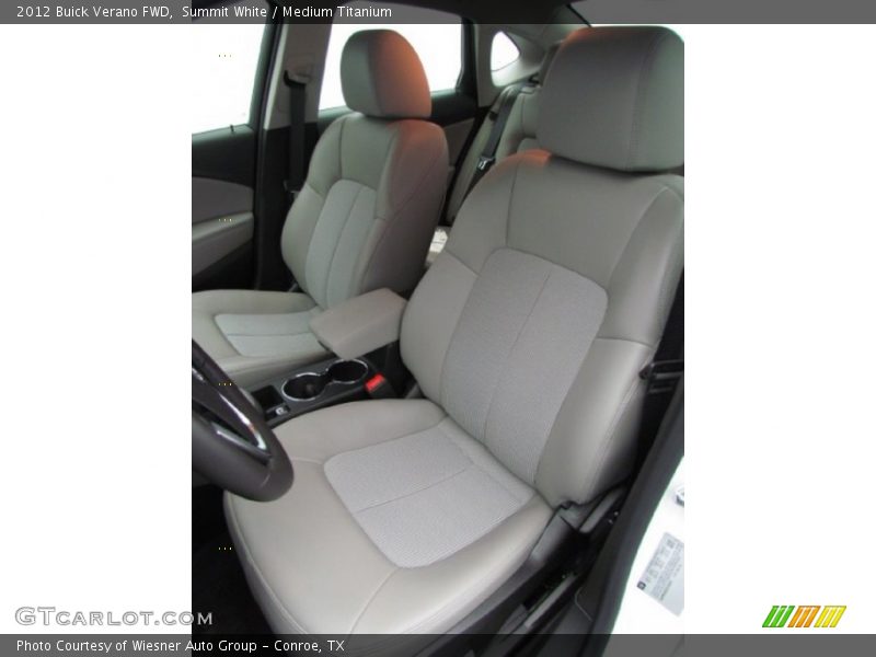 Summit White / Medium Titanium 2012 Buick Verano FWD