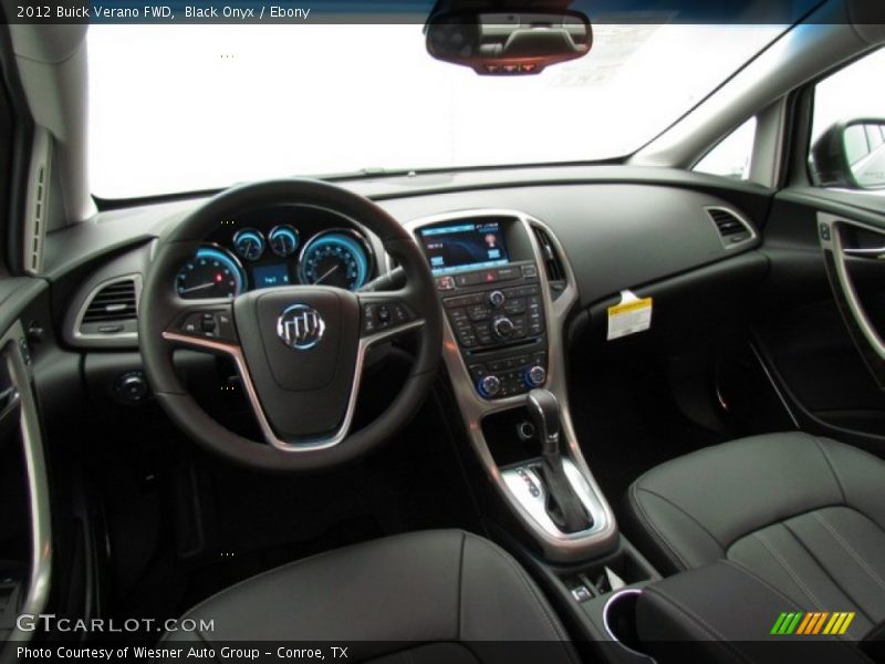 Black Onyx / Ebony 2012 Buick Verano FWD