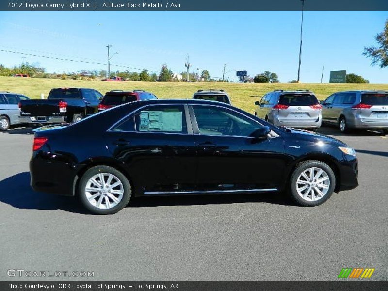 Attitude Black Metallic / Ash 2012 Toyota Camry Hybrid XLE