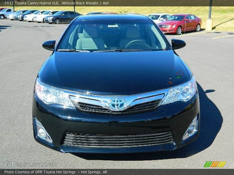 Attitude Black Metallic / Ash 2012 Toyota Camry Hybrid XLE