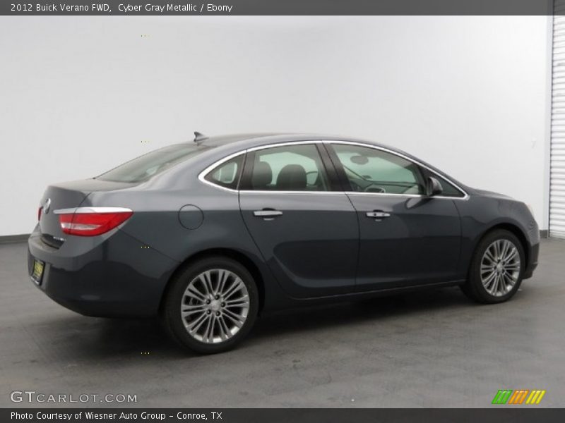 Cyber Gray Metallic / Ebony 2012 Buick Verano FWD