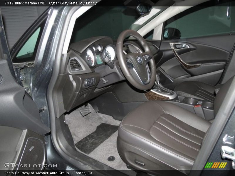 Cyber Gray Metallic / Ebony 2012 Buick Verano FWD