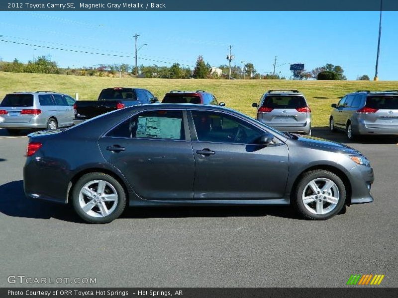 Magnetic Gray Metallic / Black 2012 Toyota Camry SE