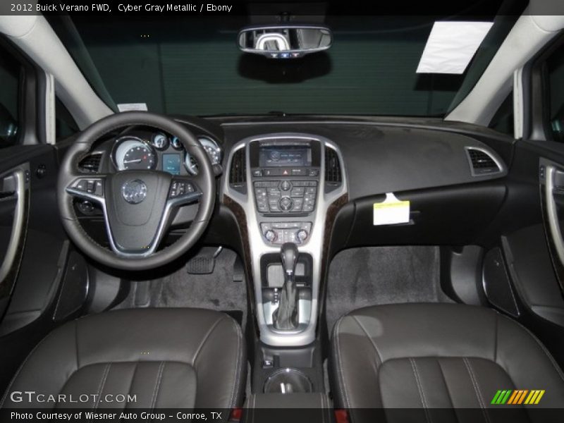 Cyber Gray Metallic / Ebony 2012 Buick Verano FWD