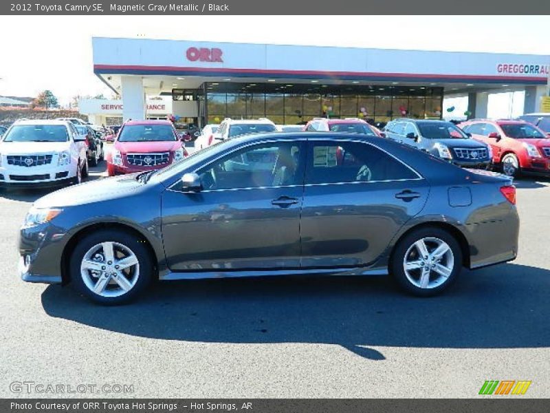 Magnetic Gray Metallic / Black 2012 Toyota Camry SE