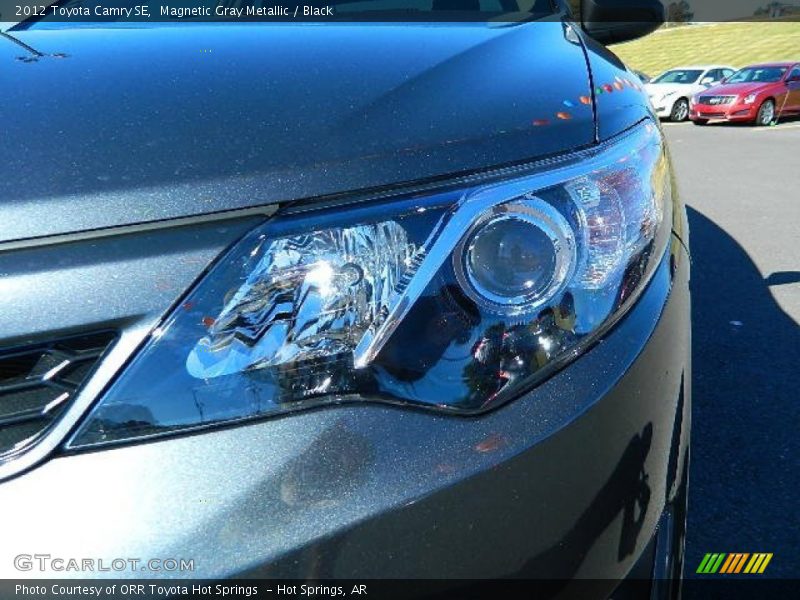 Magnetic Gray Metallic / Black 2012 Toyota Camry SE