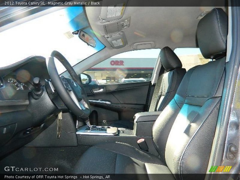 Magnetic Gray Metallic / Black 2012 Toyota Camry SE