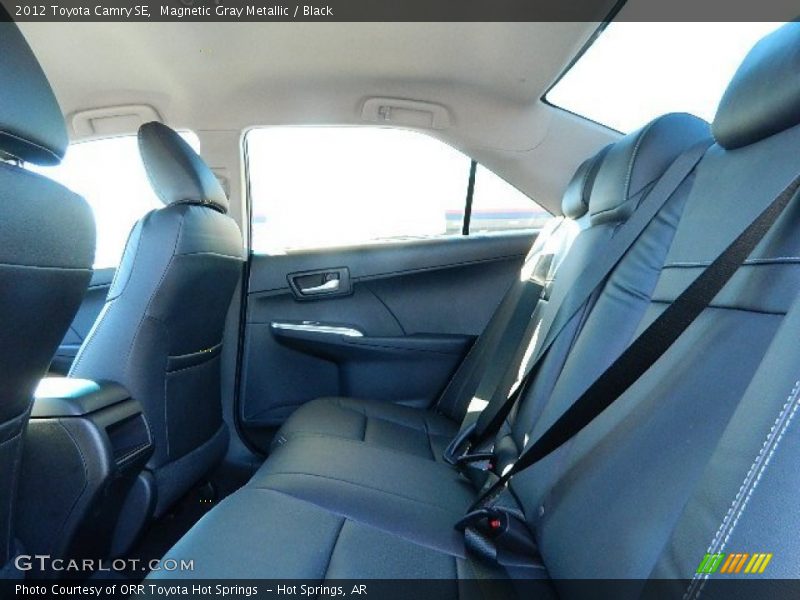 Magnetic Gray Metallic / Black 2012 Toyota Camry SE