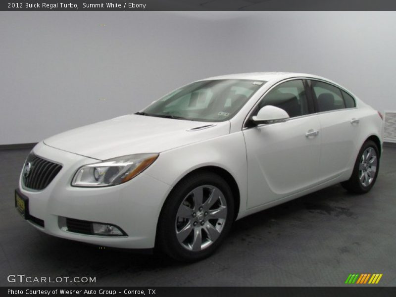 Summit White / Ebony 2012 Buick Regal Turbo