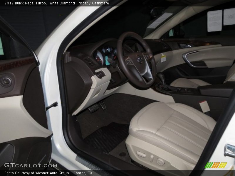 White Diamond Tricoat / Cashmere 2012 Buick Regal Turbo
