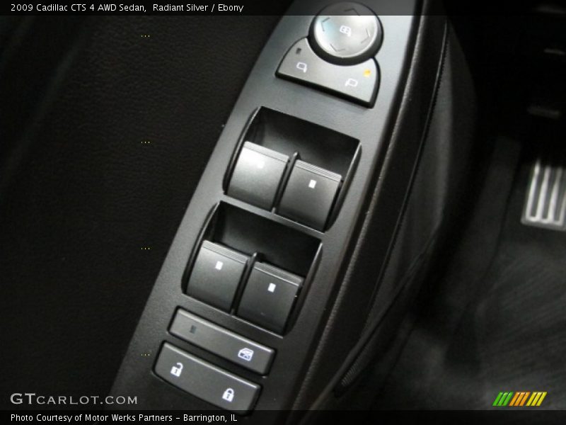 Radiant Silver / Ebony 2009 Cadillac CTS 4 AWD Sedan