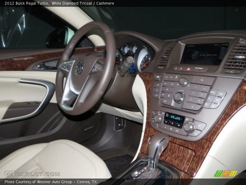 White Diamond Tricoat / Cashmere 2012 Buick Regal Turbo