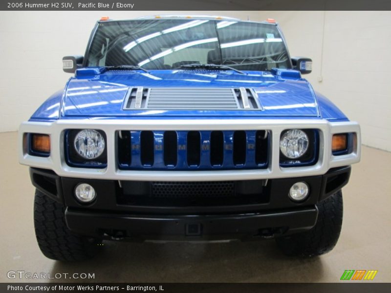 Pacific Blue / Ebony 2006 Hummer H2 SUV