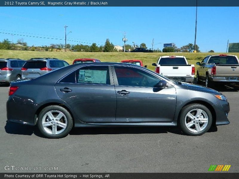 Magnetic Gray Metallic / Black/Ash 2012 Toyota Camry SE