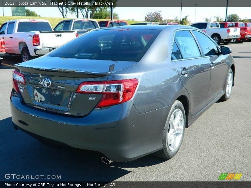 Magnetic Gray Metallic / Black/Ash 2012 Toyota Camry SE