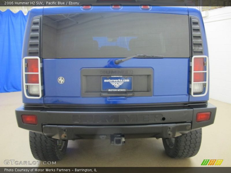 Pacific Blue / Ebony 2006 Hummer H2 SUV