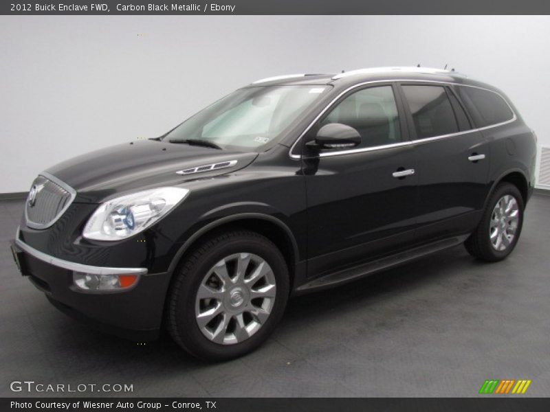 Carbon Black Metallic / Ebony 2012 Buick Enclave FWD